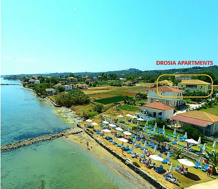 Drosia Apartments Kypseli Bagian luar foto